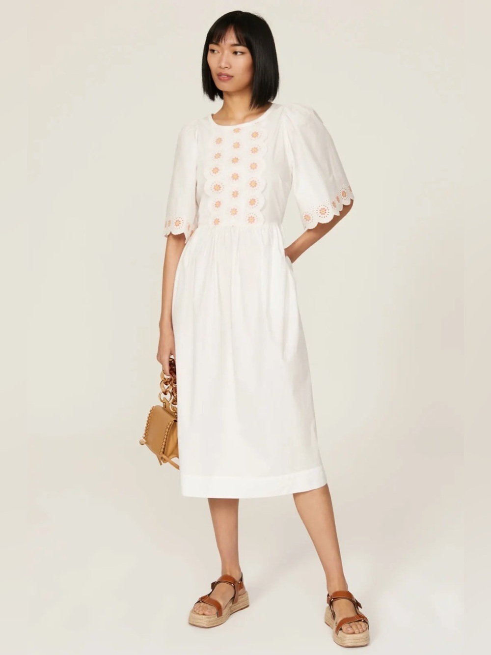 See by Chloe Women’s Mini Poplin Dress - Size EU36/US4